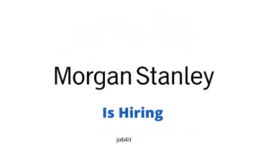 Morgan Stanley Recruitment